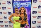 Mandy Rose Signed Wwe Nxt Wrestling Bikini 8x10 Metallic Photo Jsa Coa