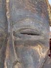 Dan Gle Ceremonial Mask With Feathers And Woven Fibre Trim  Wood-carved  African