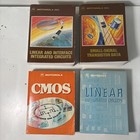 Motorola Set Of 10 Books Of Optoelectronics Device Ic Circuits Cmos Data 1980s