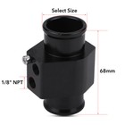 1 25 32mm Radiator Hose Adapter Dual 1 8 Npt Port Electric Fan Thermostat Switch