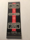 Vintage Matchbook Cover Matchcover Alexandria Hotel Chicago Il