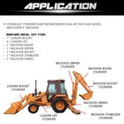 For Case 580e 580se 580sd Whole Machine Seal Kit Backhoe Hydraulic Cylinder Seal