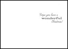 Greeting Card - Dog Puppy - Christmas - 0219