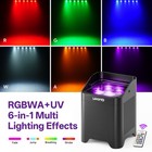 Uking Splashpwr 1 Stage Par Light Disco Party Lighting Wireless Dmx App Control