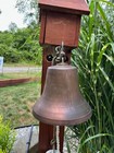 Nautical Bell Door Entrance Ship Copper And Brass Or Copper Over Brass