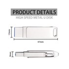 Usb Flash Drive 2t 512g 256gb For Iphone Ios Ipad Pc Pen Drive  64gb 32gb Memory