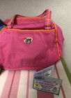 Webkinz Pink Funky Flower Pet Carrier W rainbow Cloth   Lil Kinz Lamb Plush