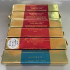 Set Of Six Sticks Of Obsolete   Unused Vintage Casino Dice