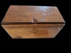Antique  Singer Oak Sewing Puzzle Box With Few Attachments    Machine Parts