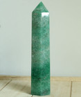 Green Strawberry Quartz Tower Gemstone Large Crystal Chakra Point Wand