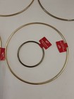 Lot X6 Unic Gold Craft macrame Rings  2  8    3  7     1  3  