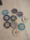 Vintage Las Vegas Casino Chips  Lot Of 10 Chips