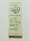 Vintage Matchbook Cover Cerritos Hotel And Restaurant Monterey California Lion A