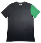 Reebok Ufc Fight Kit Jersey Men   s Large Black Green Mma Training Shirt New