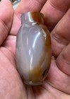 Old Agate Snuff Bottle  Qing Period  Height 1 7 8 Inches