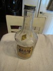 Vntg Mogen David American Malaga Wine Qt Glass Bottle Kosher Passover Star David