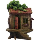 Fairy Garden Treehouse Outdoor Decor Miniature Resin House Accessories Gift New