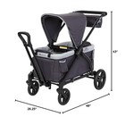 Baby Trend Expedition 2in1 Push pull Stroller Wagon W  Canopy  Liberty Midnight