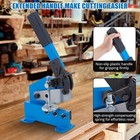 12  Manual Hand Plate Shear Benchtop Cutter Metal Sheet Processing 