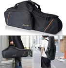 Alto Saxophone Case Padded Gig Bag 2 In 1 Backpack With Flute Pocket Storage