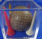 Antique Vintage Golf Ball Warwick 50 50 Mesh Vintage Golf Tees Display