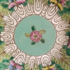 Chinese Qing Yongzheng Famille Rose Porcelain Cabbage Flower Pattern Plate 11 2 