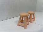 Bluey Family House Furniture Lot Of 2 Kitchen Counter Island Stools