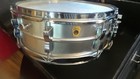 Rare 1 Owner Vint 1968 Ludwig Acrolite Snare Drum W case   Stand  Keystone Badge