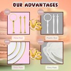 Cupcake Stand Holder 3 Tier Cup Cake Dessert Tower Plastic Tiered Serving
