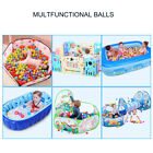 100-500pcs Soft Plastic Ocean Balls Pit Kids Colourful Toys Play Pool Balls
