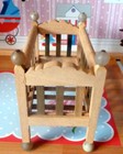 Rare Vintage Tynietoy Nursery Crib 1 12 Dollhouse Miniature
