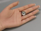 Antique Small Compass Watch Fob Pendant