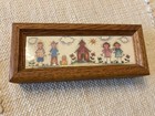 Wooden Box With Hinged Lid - For Keepsakes And Nicknacks