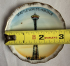 Vintage 1962 Seattle World s Fair Mini Souvenir Plate Dish Space Needle Japan 3 