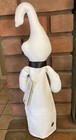 Woof Poof Cute Ghost Bottle Wine Cover Tag   Button 2015 Retired Rare Halloween
