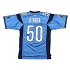 Vintage Y2k Reebok Toronto Argonauts Mike O shea Blue Cfl Jersey Mens Medium