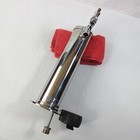 Polished Stainless Steel Beer Tap Tower 15  Tall 5  Diameter Base