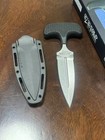 Cold Steel 12 Dbst Fixed Blade Aus8a Steel Black Rubber Handle With Sheath