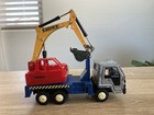 Yonezawa Diapet Isuzu Excavator Digger Truck Diecast Made In Japan Us Seller