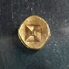 Sriwijaya Srivijaya Kingdom Indonesia 1 4 Gold Massa 0 62 Gr Ca 7th-13th C  Unc