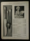 Sterling Silver Flatware 1931 Catalog Page Krower New Orleans La Rare Vhtf Lady 