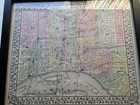 1867 Mitchell Jr     plan Of Philadelphia    Hand   colored Map Orig  Antique Plate 26