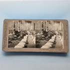 Ww1 Military Stereoview C1916 Real Photo London Uk Belgian Refugees Get Shelter