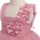 Flower Girls Butterfly High Low Tutu Dress For Kids Baby First Communion Wedd   