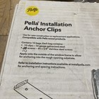 Pella Installation Anchor Clips Box Of 100 Clips 6 1 4    X 2   
