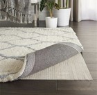 Nourison Shiftloc Non Slip Rug Pad 8x10 Ivory 90x116 Hardwood Floor Protection
