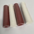 Vintage Poker Chips Lot White And Red New Sealed 200 Chips Vegas Gambling