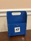 Vintage Us Postal Service Desk Letter Holder Post Office Envelope Storage Usps