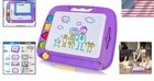 Vibrant 4-color Magnetic Doodle Pad - Safe Drawing Board For Kids  16x13in