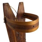 Vintage Navajo Dine Native American Small med Wooden Cradle Board Baby Carrier